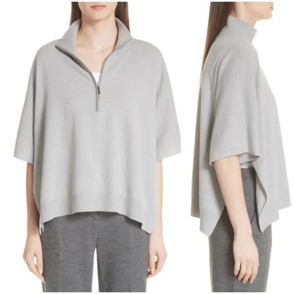 Fabiana Filippi Platinum Blend Poncho sz Large